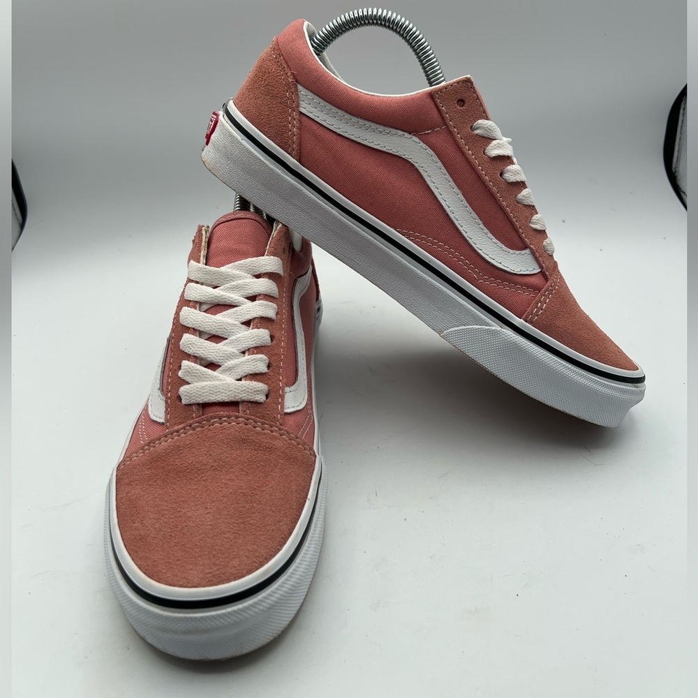 Vans Old Skool “Faded Rose” Suede/Canvas Women’s Size 6.5 Sneakers
